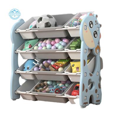 China A06208D Modern Online Sale High Quality 3-12 Years Toys Organizer Storage Kids Plastic Cabinet for sale