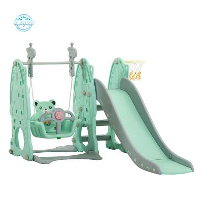 China Wholesale Modern Baby Kids Indoor Swing Slide Playground Swing Slide Set for sale