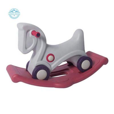 China Ride On Playground Toys A02120B Baby Toys Home Funny Children's Indoor Indoor Ride On Rocking Horse Toy With Scooter for sale