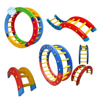 China A08203A Durable New Arrival Mini Children Mobile Kids Indoor 1/4 Small Round Playground For Kindergarten for sale