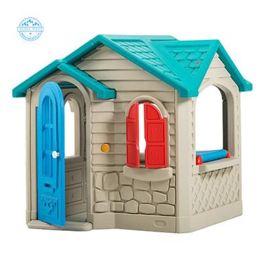 China A05006 New Arrival High Quality Large Size Outdoor Toddler Playhouses Toddler Playhouse For Yard for sale