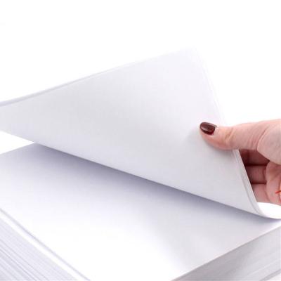 China Recycled materials wholesale price about 70 75 80 gsm A4 copier paper copy paper writing paper for sale