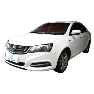 China Leather 2017 Economic And Cheap Chinese High Quality Used Cars For Geely Emgrand Family Use for sale