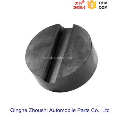 China Auto Slotted Hydraulic Jack Rubber Pad Planger Steady Floor Rail Frame PU or Rubber Car Pad for sale