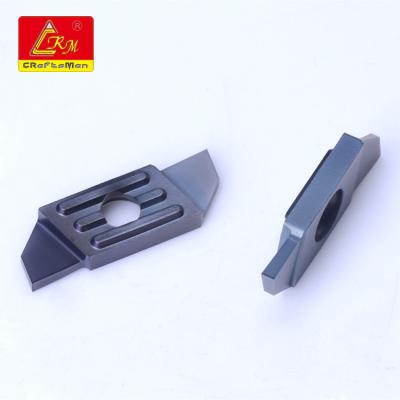 China Swiss tool crm zjtools machine tool External turning precision cemented tungsten carbide Grooving mid insert for sale