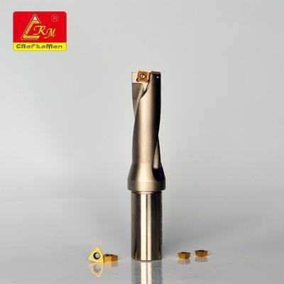 China Tool crm zjtools WCMX WCMT SPMT SPMG U drill probing tool carbide internal rotation drill bit insert for sale