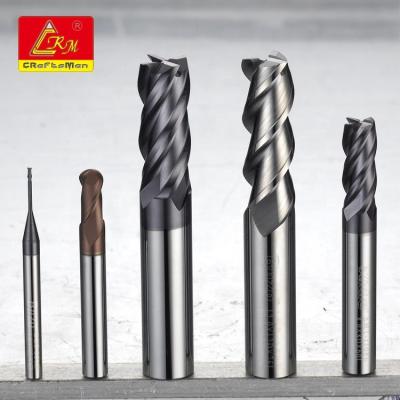 China Carbide CRM Solid Carbide End Mill for sale