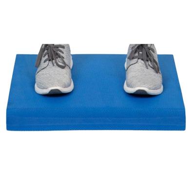 China Sale Eco-friendly Hot Elastic Square Elastic Yoga Foam Cushion Pad Balance Pad Gym Exercise Yoga Pilates Knee Pad Yoga Pad for sale