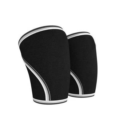 China Durable Neoprene 5mm Weightlifting Fitness Compression Support Gym Elbow Sleeves Powerlifting for sale