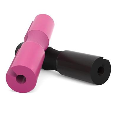 China Wholesale Durable Black Red Blue Pink Weightlifting Bar Pad Protector Neck Shoulder Hip Pushed EVA Foam Squat Barbell Pad for sale