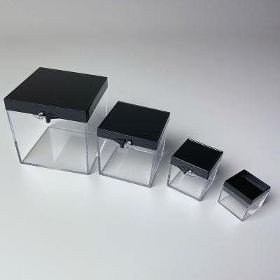 China Morden Custom Size Small Acrylic Display Box Acrylic Storage Box For Display for sale