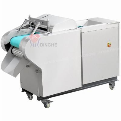 China Snack Factory Commercial Electric Vegetable Fruit Cutting Machine Electric Vegetable Cut Machine for sale