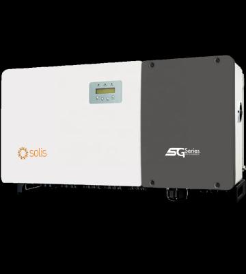 China Solar Power System Solis PV Inverter 100kW 110kW 125kW 5G 3 Expression Solar Inverter em4 for sg5kd 3 phase solar for sale