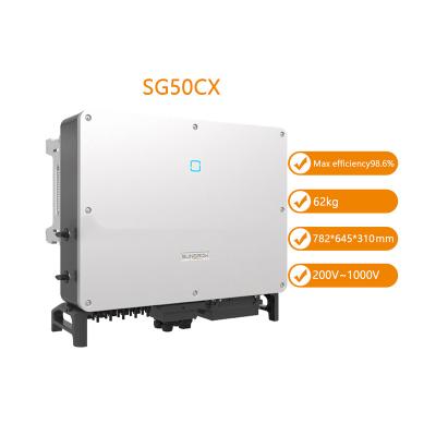 China Sungrow Solar 33kw Solar Inverter 50kw 98.4% Solar Power System DJSC 33 KW Inverter 3kva Solar Inverter for sale