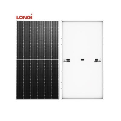 China LONGi Solar Power System Dual Mono 440W 445W 450W 455W High Efficiency PERC Solar Power System Half Cell Glass Solar Module For Solar Kits for sale