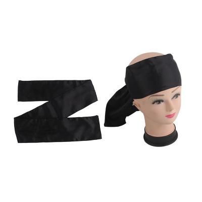 China Popular Manufacturer Directory Designer Head Wrap Custom Wholesale Hair Frontal Wrap Silk Satin Head Wrap With Logo for sale