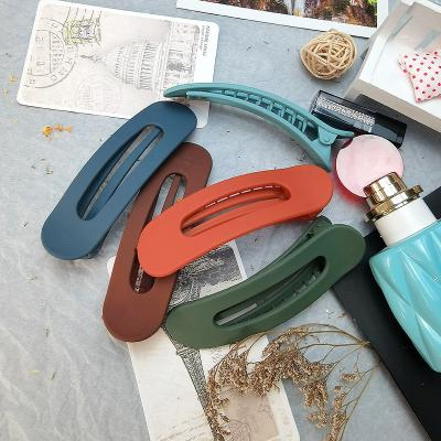 China 2021Good quality fashionable fashion hair accessories simple design hairpin colorful hair clips new style U-shaped hairpins for sale