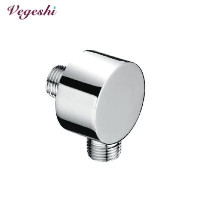 China Hot Sale Vegeshi Shower Diverter Solid Brass Handheld Holder Round Shower Bracket Without Bracket For Bathroom Rain Shower Set for sale