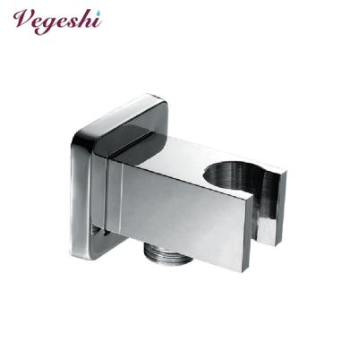 China Hot Sale Vegeshi Shower Diverter Solid Brass Handheld Holder Round Shower Bracket Without Bracket For Bathroom Rain Shower Set for sale