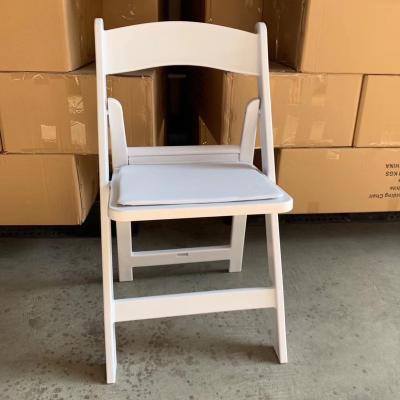 China Wedding / Hotel / Home / Events Wholesale Used Outdoor White Folding Wimbledon Chair For Wedding for sale