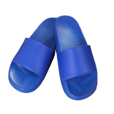 China OEM Navy Anti-odor Fashion Low MOQ Royal Blue Slide Slipper For Women Sandals for sale