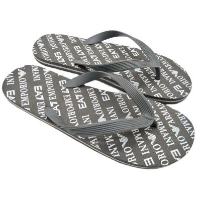 China Custom Logo Beach Flip Flops Wholesale Price Disposable Chinese Soft Slippers Eva Fashion Sandals Printing Outdoor for sale