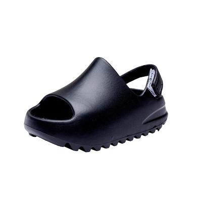 China Wholesale Designers Summer Waterproof Sandals Kids Slippers Black Sandals For Kids Boy Flat Sandals for sale