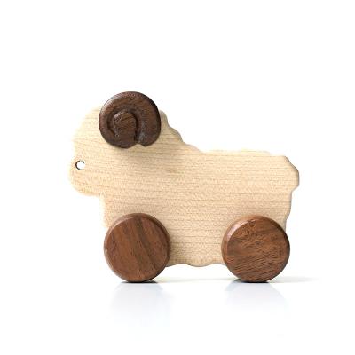 China Shandong Factory Sea Animal Soft Solid Wood Shaped Craft for sale