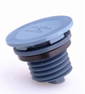 China Blaues/BlackPlastic-Verschlussstopfen M24 * 3mm Plastikverschlussstopfen für Blei-Säure-Batterie zu verkaufen