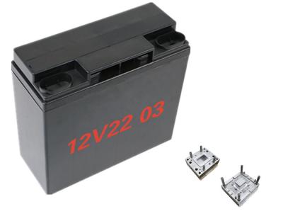 China 12V22 03 Plastic Battery Mould Box size 181.6*76.5*165.5mm For E-Bike Battery for sale