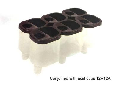 China Conjoined With Acid Cups 12V12A /20A Plastic Injection Mould For Battery Series for sale