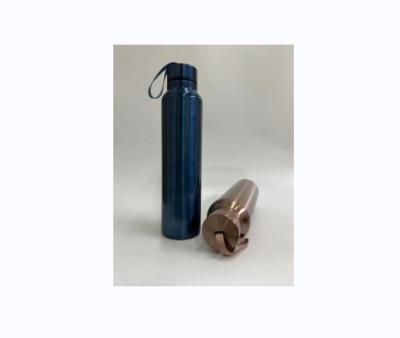 China Sustainable Metal Insulated Stainless Steel Temperature Outdoor Portable Drinking Water Bottle for sale