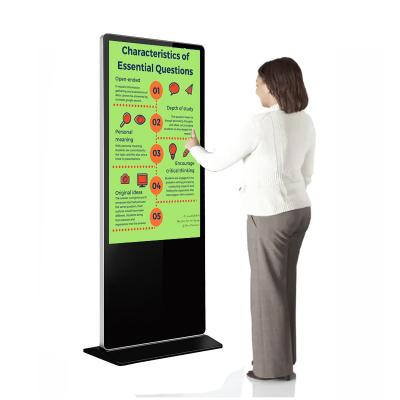 China KINGONE Indoor Indoor Restaurant LCD Monitor Touch Screen Smart Digital Signage For Advertising Display for sale