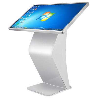 China Android System Or Windows System Interactive Touch Screen Built In PC Information Kiosk For Library for sale