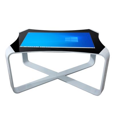 China Indoor Android or Windows LCD Show Smart Interactive Kiosk Cafe Game Multi Touch Screen Table for Hotel Restaurant for sale