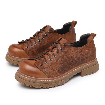 China Fashion Trend Latest Fashion Quality Top Layer Cowhide Trend Fashion Martin Boots for sale