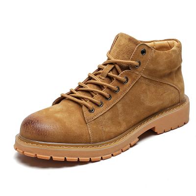 China Fashion Trend Leather Men's Fashion Martin Boots for sale