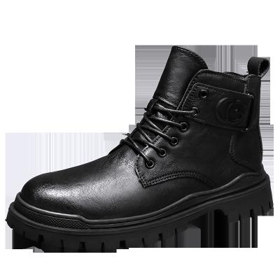 China 2022 New Fashion Trend Men's Shoes Autumn And Winter Casual Martin Boots for sale