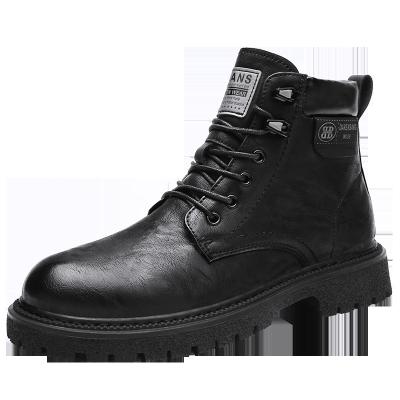 China New Fashion Trend Fashion Men's Shoes Autumn And Winter Casual Martin Boots for sale