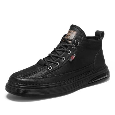 China Fashion Trend Latest Velvet Men's Plus Casual High Top Martin Boots for sale