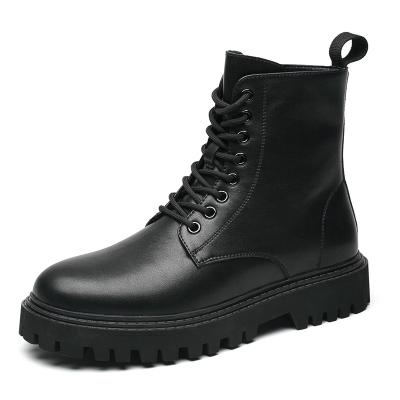 China Trend Fashion British Style Thick Soled Shoe Big Scalp Shoes Martin Boots for sale