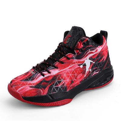 China Autumn Mandarin duck fashion trend anti-rollover non-slip men's basketball shoes cushioning for sale