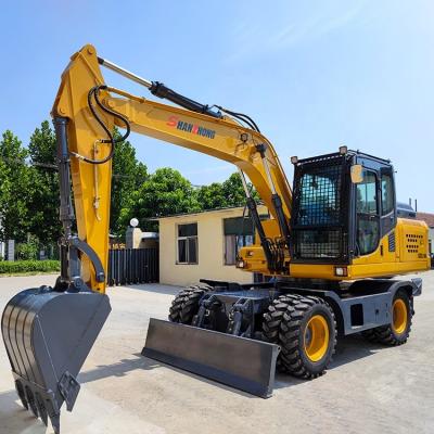 China Building material stores shanzhong 18ton wheeled excavators SZL180 for sale from China for sale