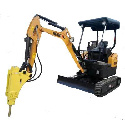 China Hotels rock drill 2t smallest mini excavator for sale for sale