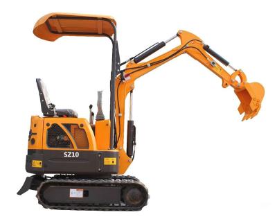 China Hotel manufacturer sale brand new cheap 1 ton mini digging machine china made mini hydraulic crawler excavator for sale for sale