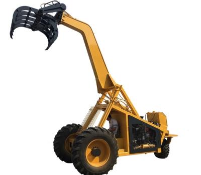 China Factory Three Wheel Small Logger Sugar Cane Grab Loader for sale