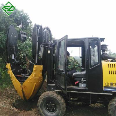 China Hotels high quality tree shovel digging transplanting machine for sale