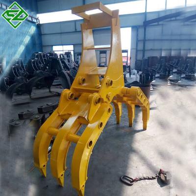 China High Quality Hydraulic Excavator Attachment Excavator Grapple Attachments for sale