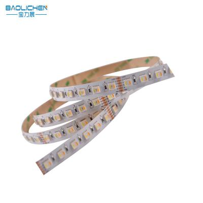 China Outdoor bar decoration 24V 5050 rgbww smd led 5 in 1 outdoor flexible led light bar for sale