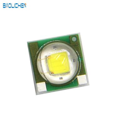 China LED lighting high power 3W 120 white color 3535 smd gold ceramic wire degree lens frame led with lens for sale